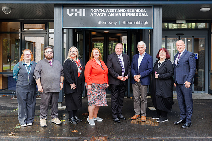 Minister visits Stornoway campus to mark launch of UHI North, West and Hebrides