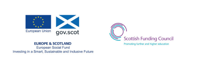 ESF and SFC funding logos