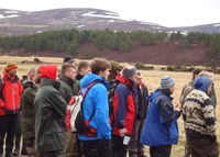 Students gather in Carrbridge for land conference