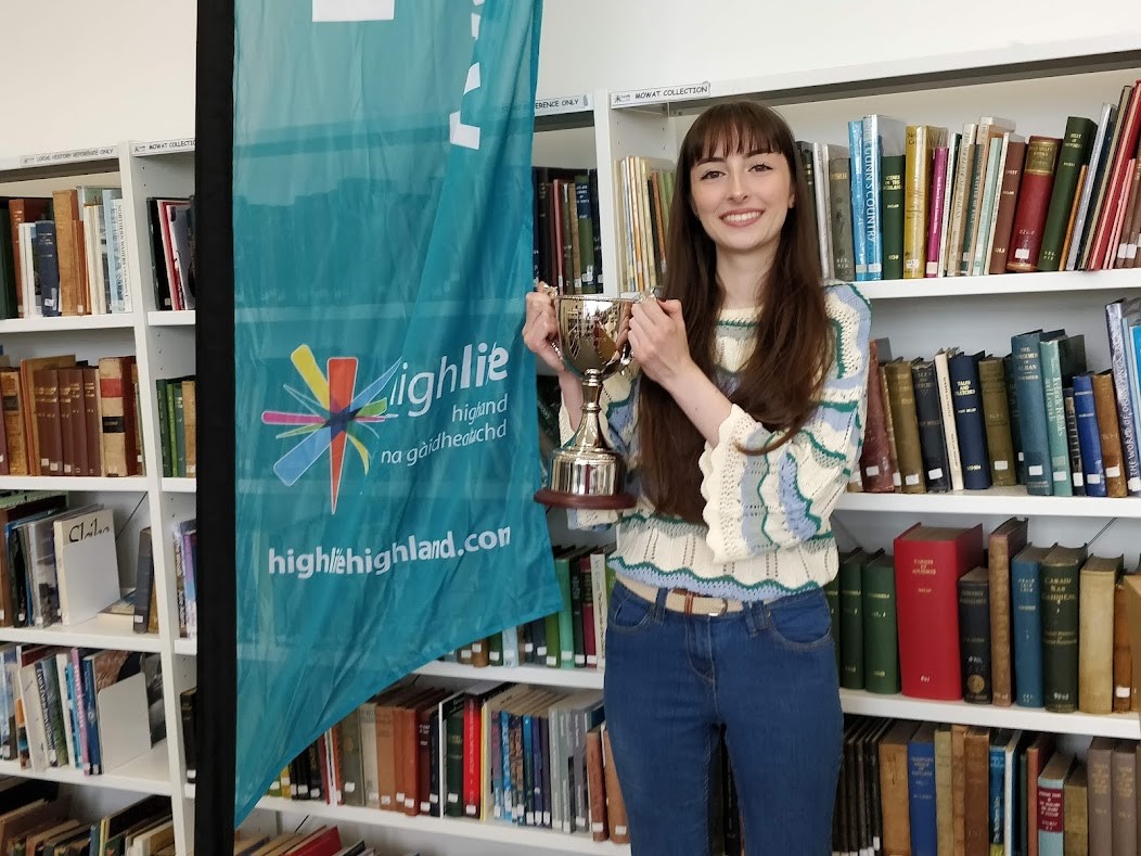 Talented Wick-based student wins trophy in UHI’s first ever High Life Highland Poetry Prize