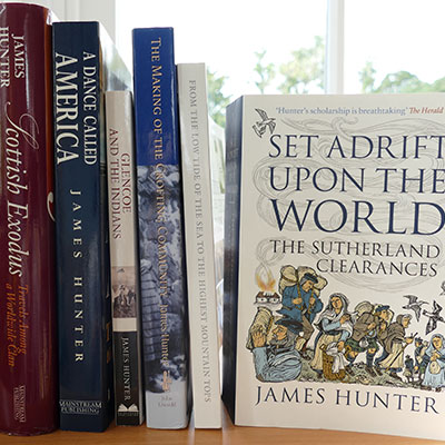Selection of books written by Professor James Hunter