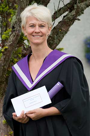 Andrea Wallner, Lews Castle College UHI student of the year 2013