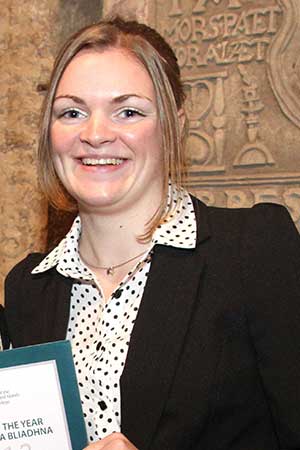 Iona Corse, Orkney College UHI student of the year 2013