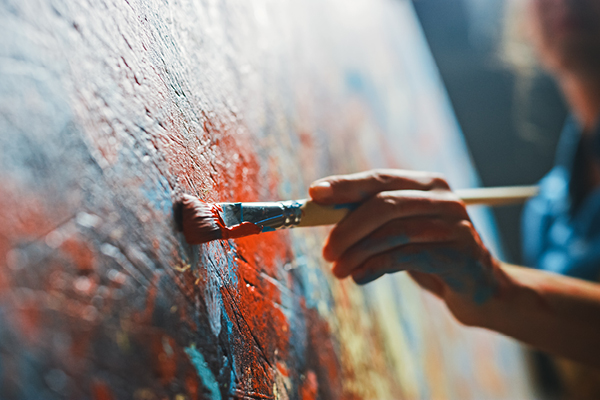 artist painting