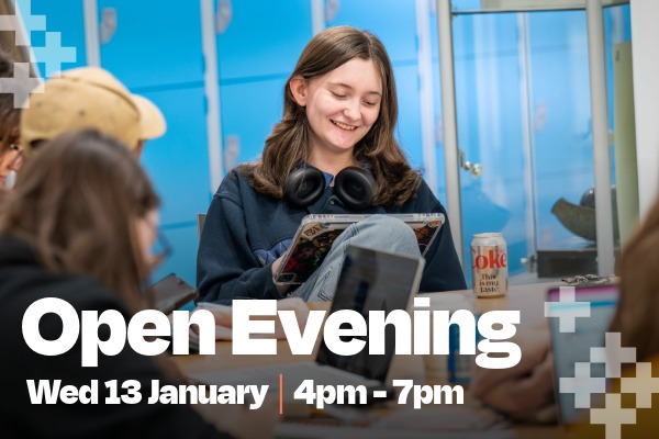 UHI Inverness Open Evening. 13 January 2027, 4pm - 7pm