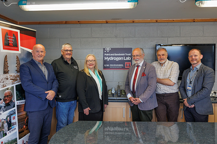 Point and Sandwick Trust grant helps make Stornoway campus a leader in Scotland for hydrogen training and education