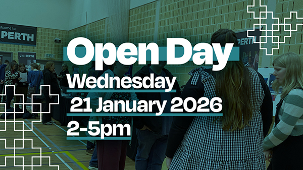 Open Day - Wednesday 21 January 2026 - 2-5pm