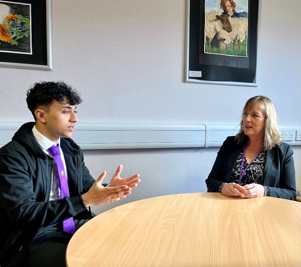 Kinross High School pupil shares financial services experiences