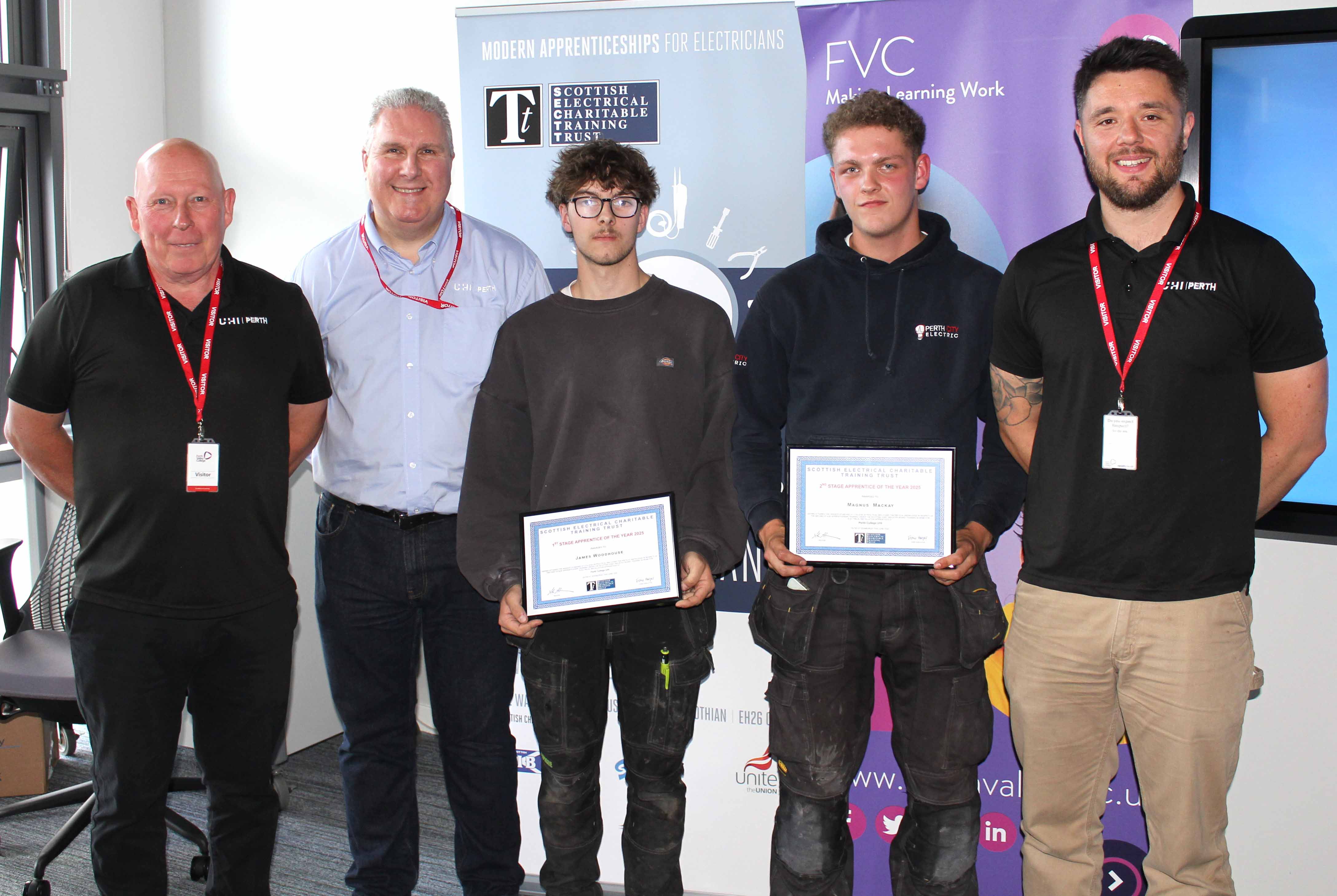 UHI Perth Apprentice Shines at SECTT East of Scotland Competition 
