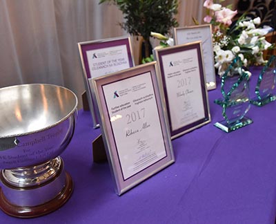framed alumni certificates for awards