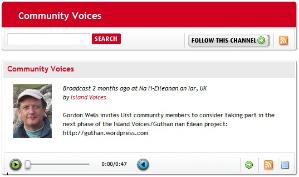 Cuireadh - Gaelic audio invitation