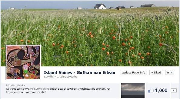Island Voices - Guthan nan Eilean Facebook Page