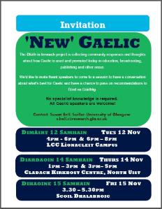 Meetings schedule - click to enlarge