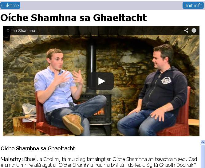 Oidhche Shamhna Èireannach air Clilstore