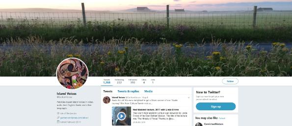 Island Voices on Twitter