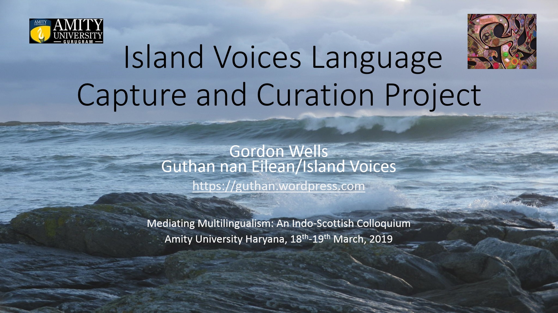 Island Voices Presentation