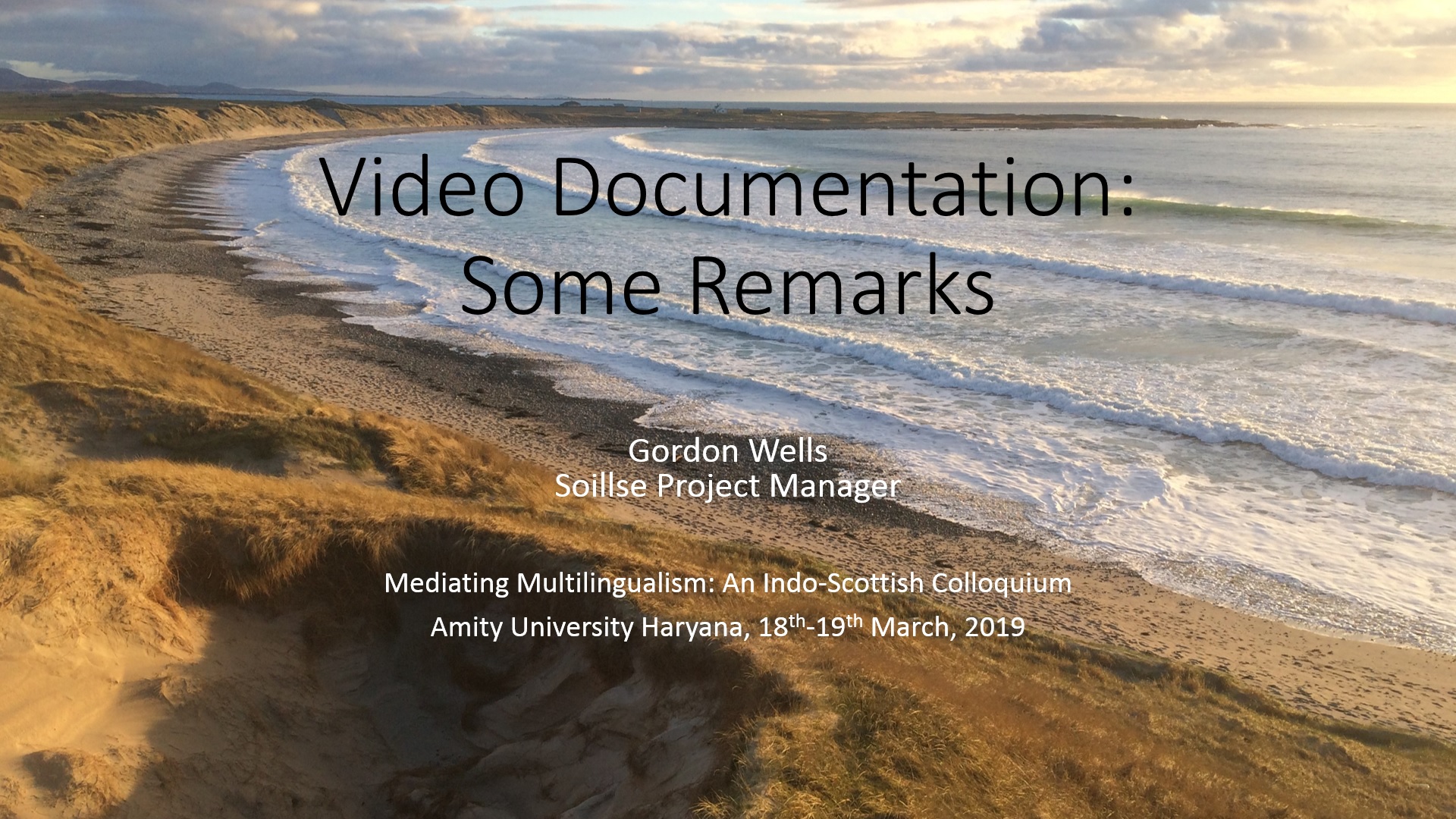 Video Documentation Presentation