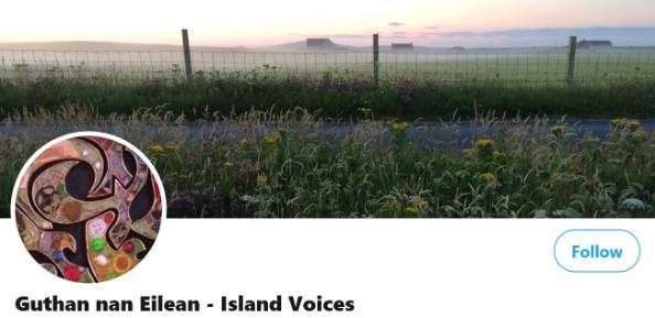 Guthan nan Eilean - Island Voices on Twitter