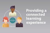 Providing a connected learning experience