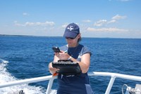 Oban-based student researches whales in America