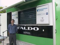 University of the Highlands and Islands alumnus of the year tees up with Faldo Series