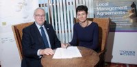 The Crown Estate and University of the Highlands and Islands sign partnership agreement