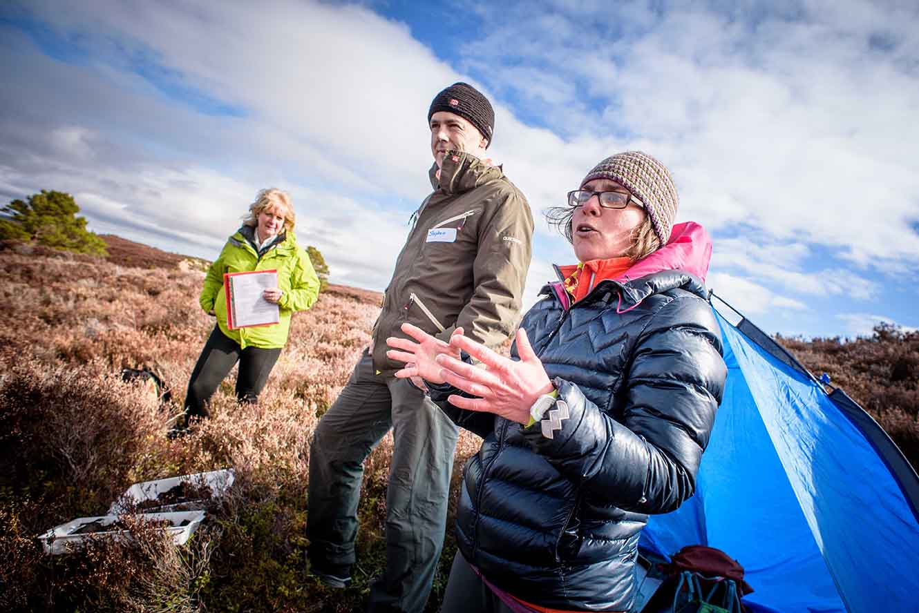 Students meet in Carrbridge for land use conference
