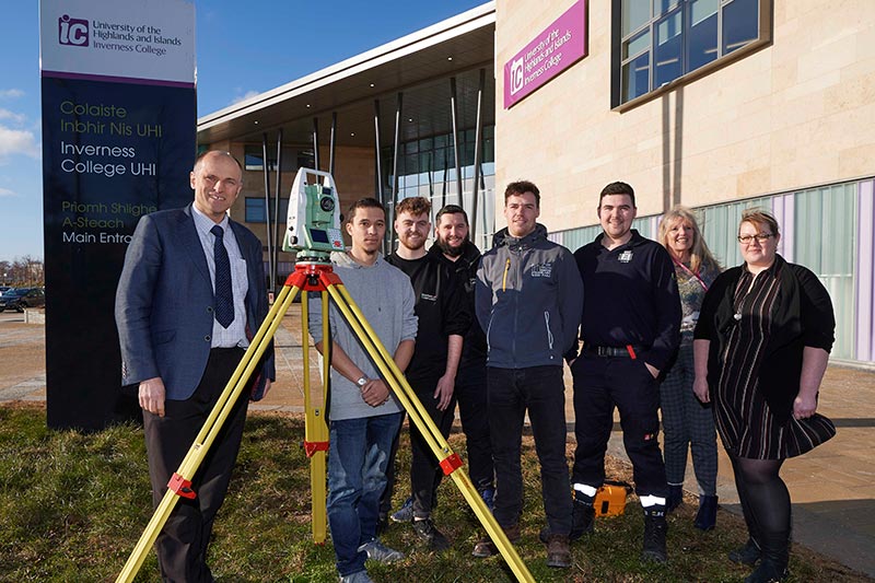 Inverness students first to complete civil engineering graduate apprenticeship