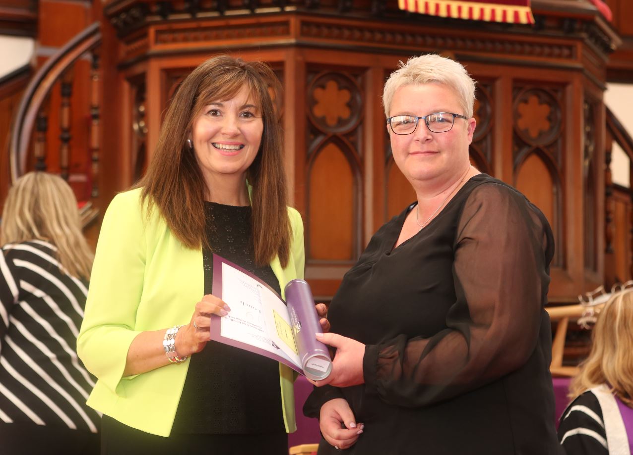 Lews Castle College UHI student commended for professional approach