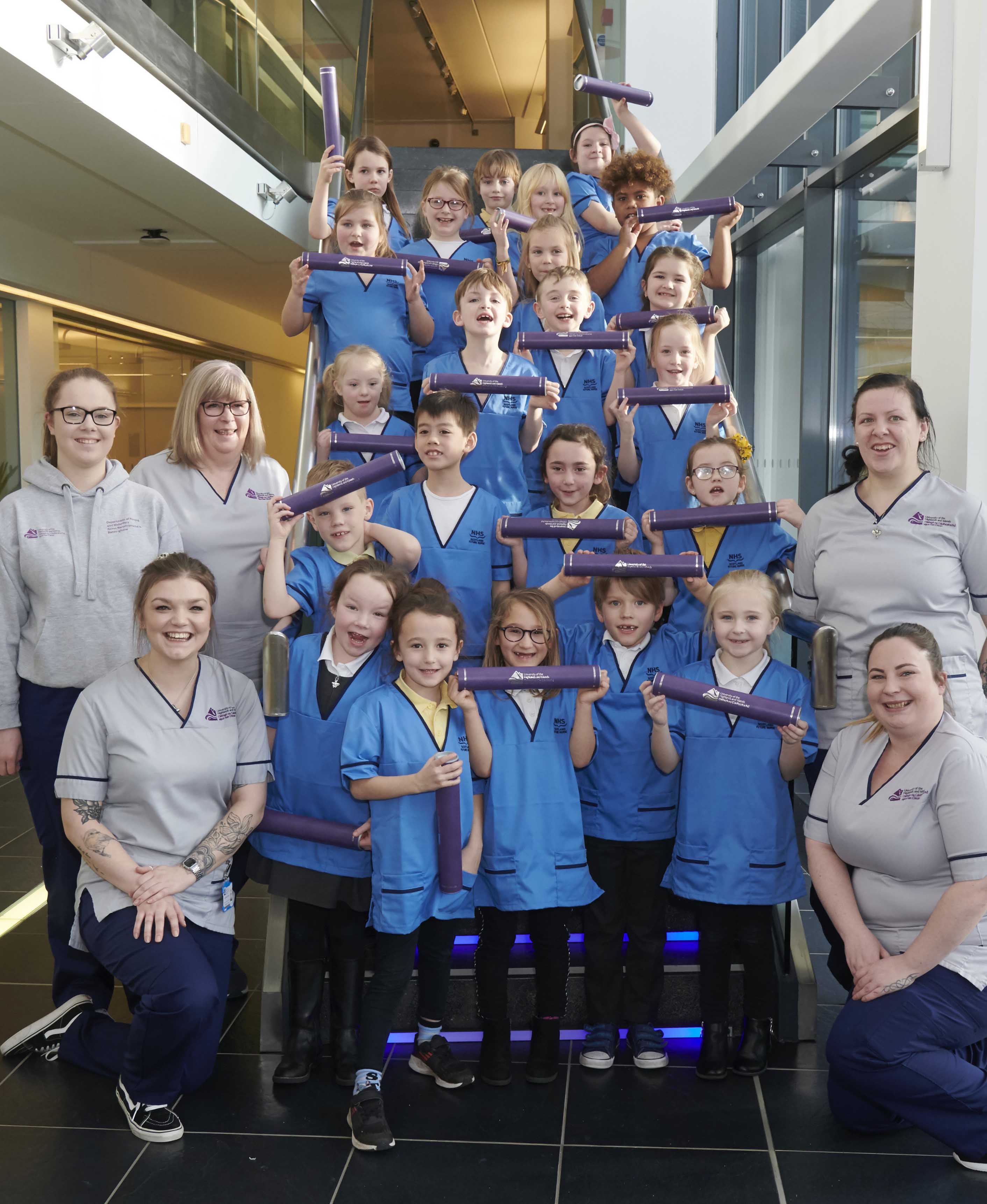 Primary pupils get glimpse into nursing careers