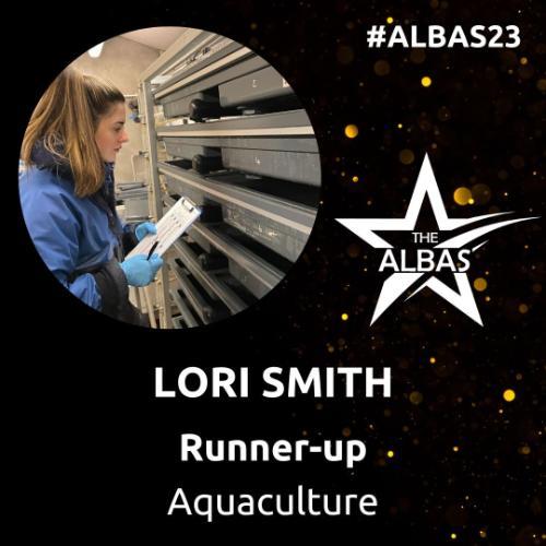 Lori Smith runner up aquaculture 