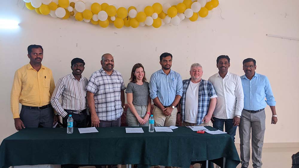 UHI research trip to India supports water recycling project
