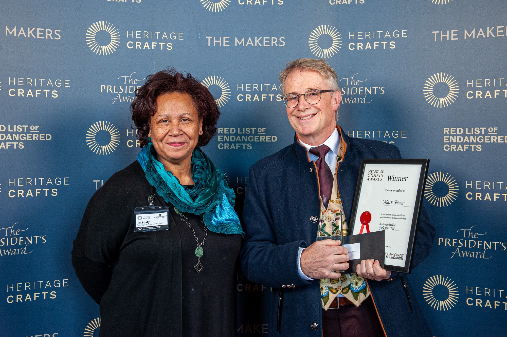 UHI Orkney’s Mark Shiner wins UK Maker of the Year and Scotland Maker of the Year at Heritage Crafts Awards