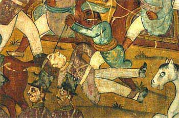 Scene from the Battle of Perumbakkam