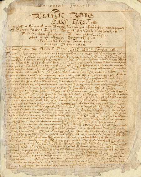 Palaeography manuscript