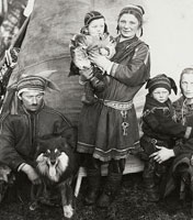 Sami family Finland 1936