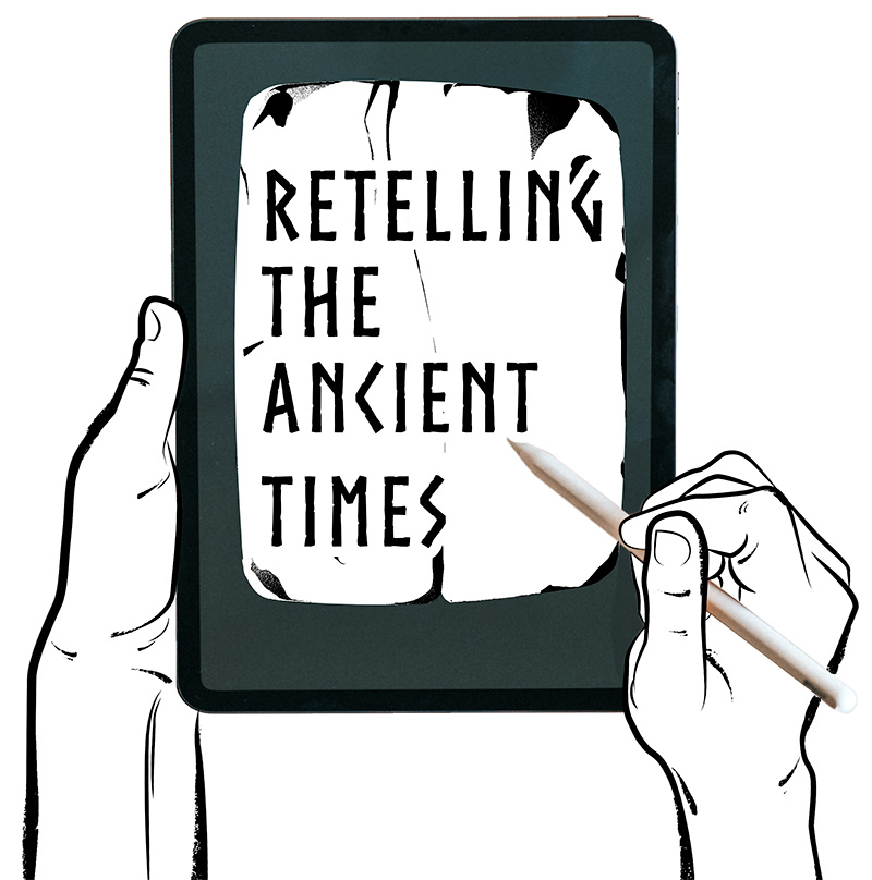 Retelling the Ancient Times: A UHI student exhibition, 2023