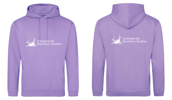 A photograph of a INS Hoodie mock up