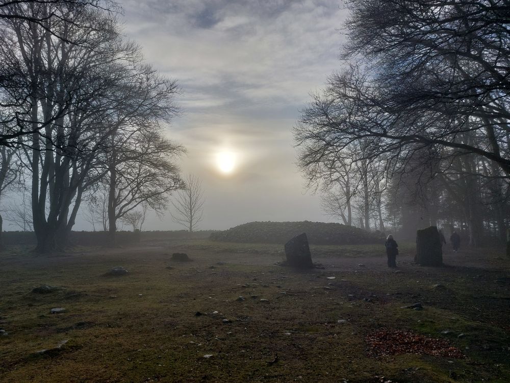 A photograph of Clava Cairns Scotland