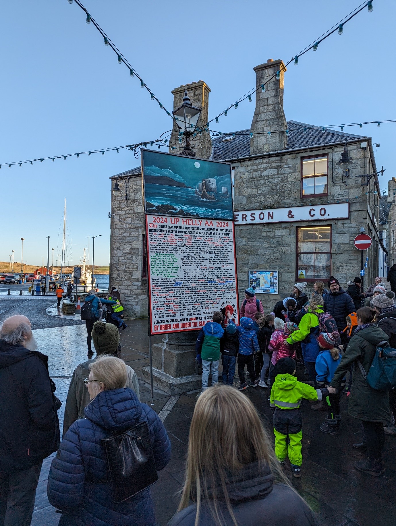 The 2024 Lerwick UpHellyAa Bill Photo Credit Dr A Lind The 2024 Lerwick UpHellyAa Bill Photo Credit Dr A Lind