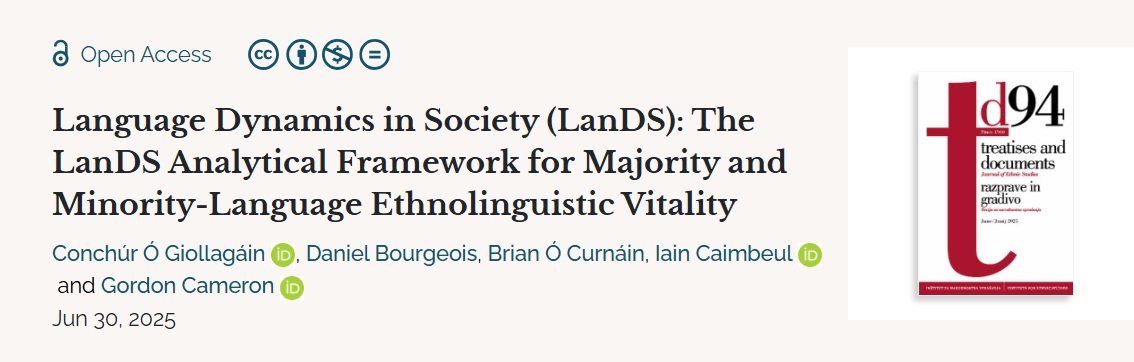 Language Dynamics in Society