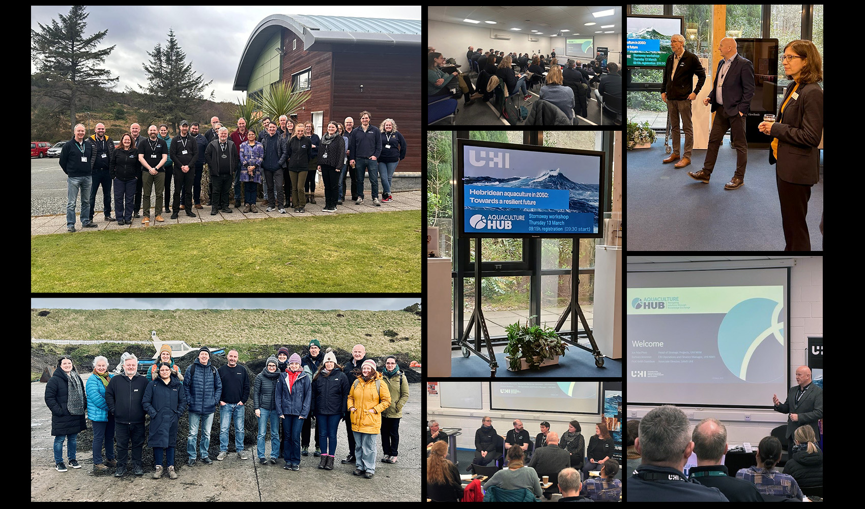 Images from Aquaculture Hub event in Stornoway