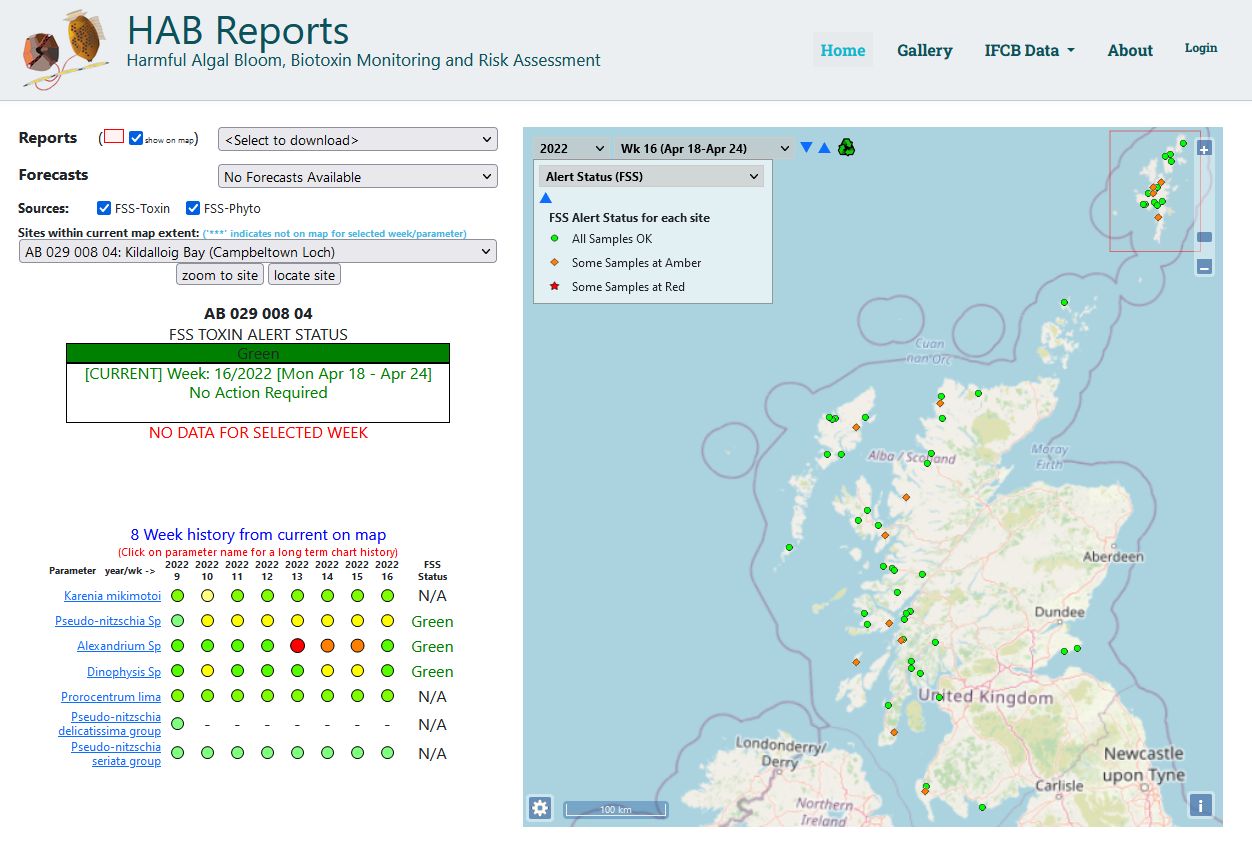 HABReports Screenshot HABReports Screenshot