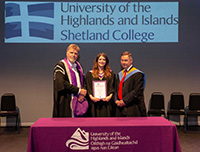 Rhea Kay - Shetland student of the year 2018