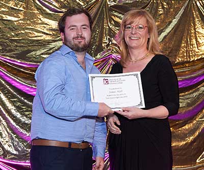 James Hall, Inverness College UHI student of the year 2016