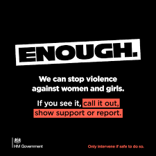 Enough. We can stop violence against women and girls.