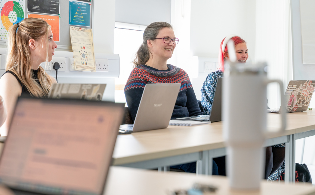Students in a classroom Students in a classroom